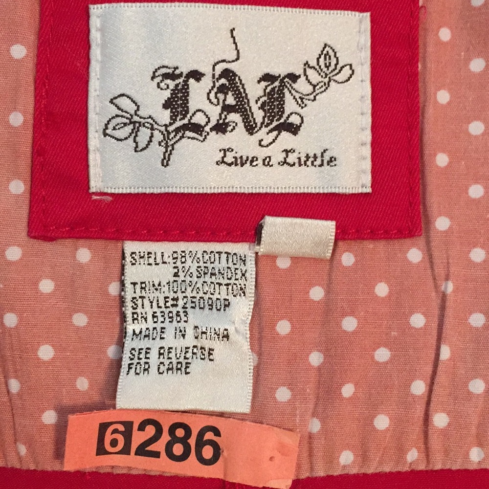 LAL Live a Little Jacket - Picture 7 of 8